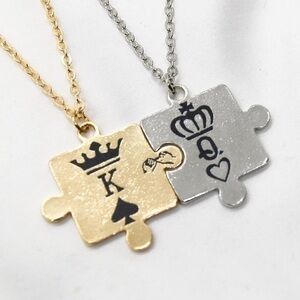 Couples King and Queen Necklaces